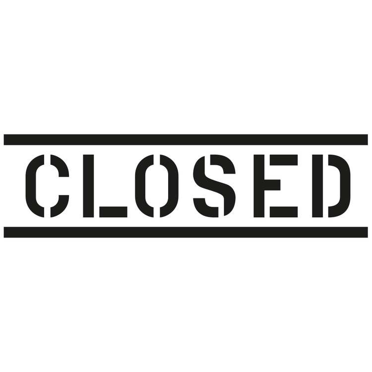 Closed for Men