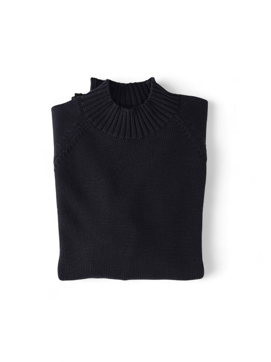 Dunkelblauer Turtleneck von Slowear