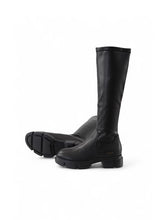 Schwarzer Leder-Stiefel von Copenhagen Studios – Ansicht 2