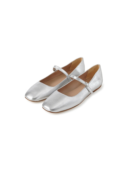 Silberfarbener Ballerina von Odare