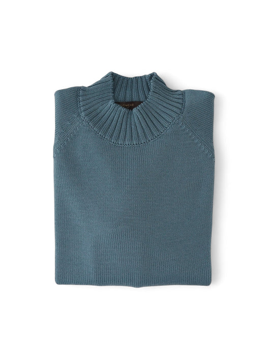 Petrolfarbener Turtleneck von Slowear