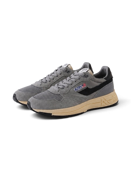 Grauer Autry-Sneaker „Reelwind“ mit schwarzen Details