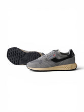 Grauer Autry-Sneaker „Reelwind“ mit schwarzen Details – Ansicht 2