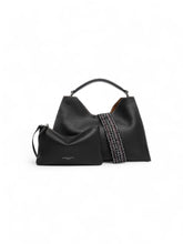 Schwarze Ledertasche von Gianni Chiarini – Ansicht 2