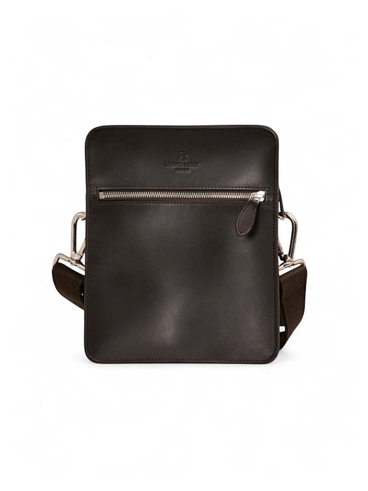 Dunkelbraune Crossbody-Bag von Ludwig Reiter