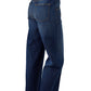 Dunkelblaue Jeans mit verkürzter Länge "Stover-X"