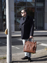 Cognacfarbene Tasche von Felisi – Ansicht 2