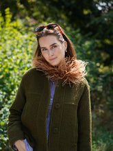 Moosgrüne Blazer-Jacke von ODEEH – Ansicht 2