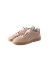 Rosafarbener Velours-Sneaker von Soldini80 – Ansicht 2