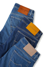 Cleane, blaue Sommer-Jeans Bard von Jacob Cohen – Ansicht 2