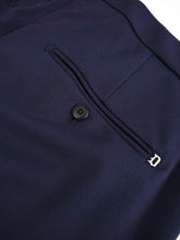 Dunkelblaue Jersey-Hose von Dondup – Ansicht 2