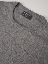 Grauer Kaschmir-Roundneck von William Lockie – Ansicht 2