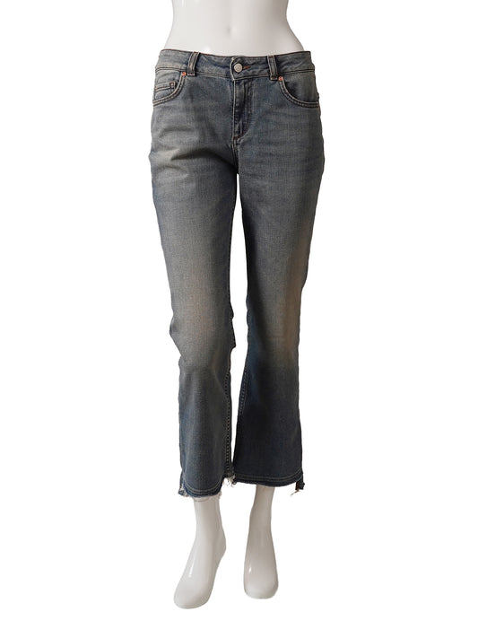 Gewaschene, verkürzte Flare-Jeans von Dorothee Schumacher