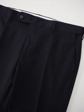 Dunkelblaue Hose aus Techwool von Cellar Door – Ansicht 2