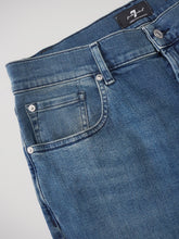 Blaue Jeans mit sauberem Finish von 7 For All Mankind – Ansicht 2