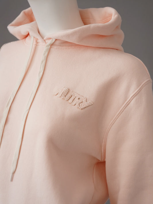 Rosafarbener Sweat-Hoody von Autry – Ansicht 2