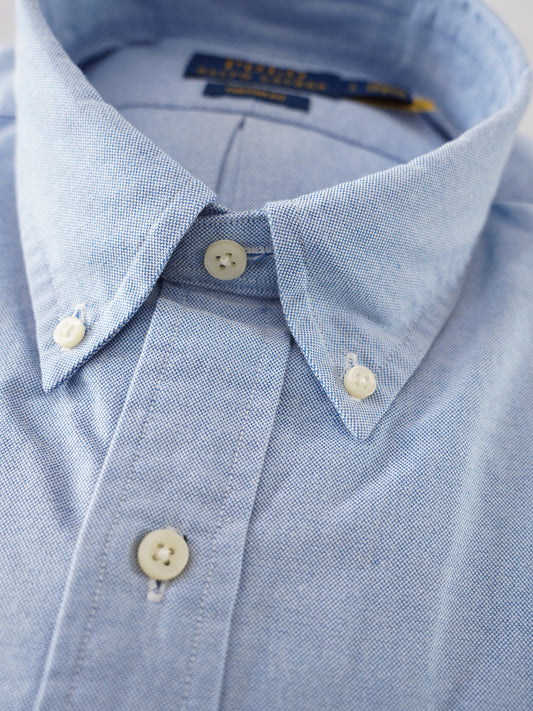 Hellblaues Button-Down-Hemd „Polo Bear“ von Ralph Lauren – Ansicht 2