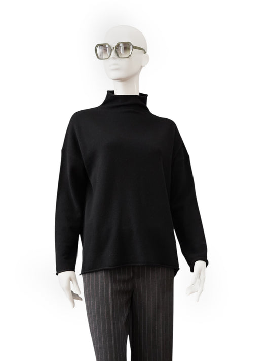 Schwarzer Turtleneck aus Wolle und Kaschmir von FFC