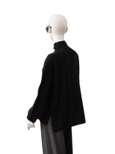 Schwarzer Turtleneck aus Wolle und Kaschmir von FFC – Ansicht 2