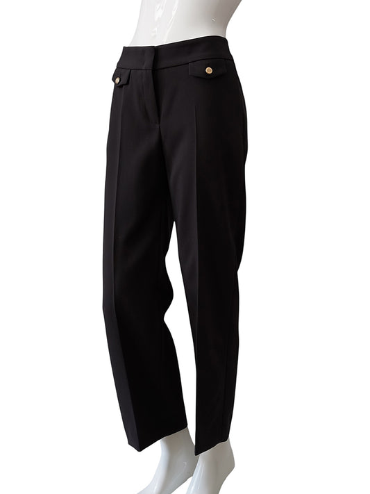 Schwarze Hose mit goldenen Knöpfen von Seductive