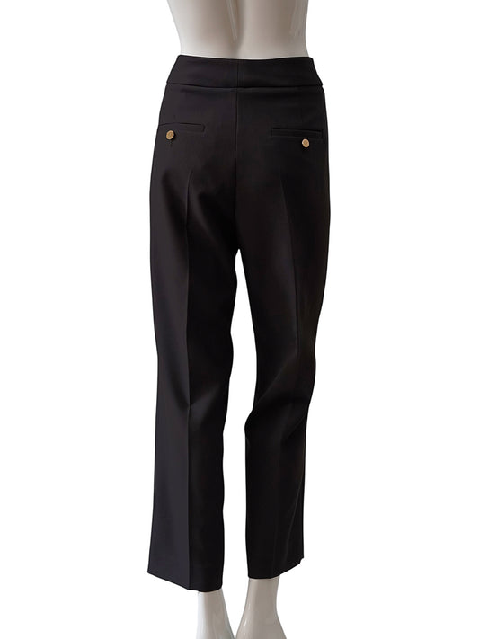 Schwarze Hose mit goldenen Knöpfen von Seductive – Ansicht 4
