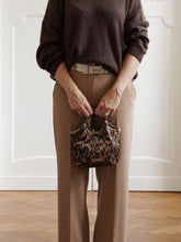 Kleine Leoprint-Fell-Tasche von Gianni Chiarini – Ansicht 2