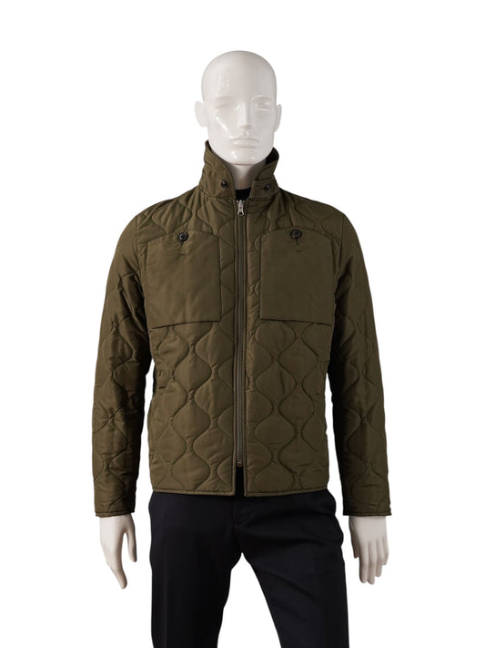 Dunkelblaue Jacke mit olivfarbener, herausnehmbarer Innenjacke von Valstar – Ansicht 2