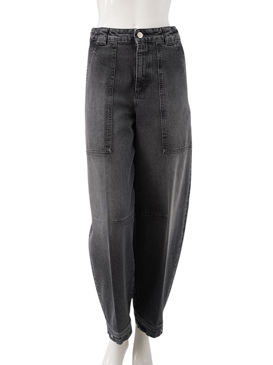 Anthrazitfarbene Ballon-Jeans „Rhannon“ von CLOSED