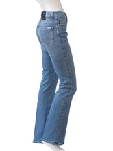 Blaue Bootcut-Jeans „Slim Illusion“ von 7 For All Mankind – Ansicht 2