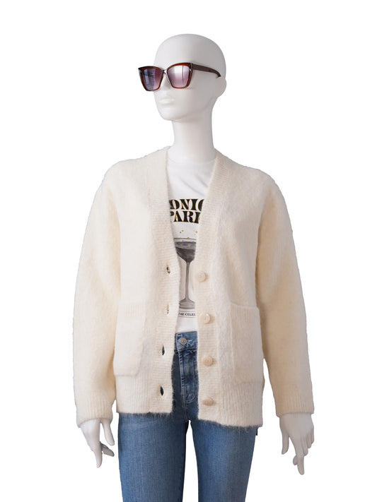 Cremefarbene Strickjacke von Dorothee Schumacher