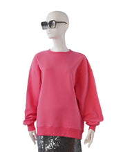 Rosafarbenes Oversize-Sweatshirt von Oh April – Ansicht 2