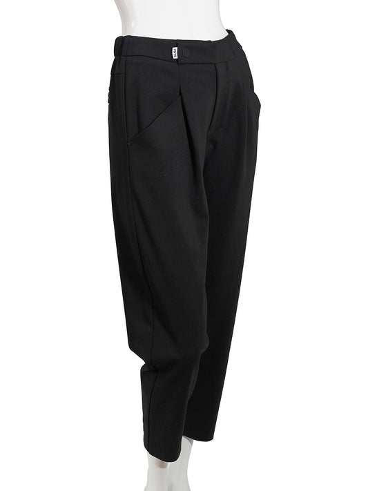 Schwarze Jersey-Chino „Jino-O“ von PNTS