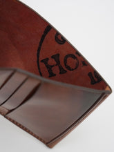 Bourbonfarbene Cordovan-Geldbörse von Kreis – Ansicht 2