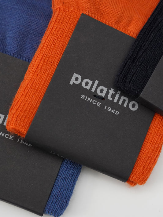 Orangefarbene Strümpfe von Palatino – Ansicht 3