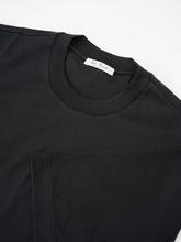 Schwarzes Jersey T-Shirt von Stefan Brandt – Ansicht 2