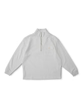 Weißes C.P. Company Sweatshirt mit Zipper – Ansicht 2