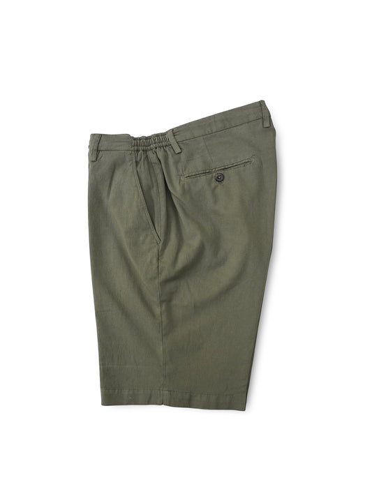 Khakifarbene Bermuda von Four.ten – Ansicht 3