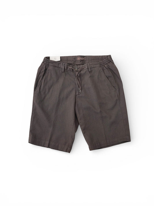 Dunkelbraune Bermuda von Four.ten
