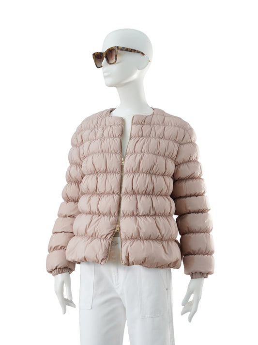 Altrosafarbene Daunen-Jacke von Herno