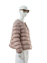 Altrosafarbene Daunen-Jacke von Herno – Ansicht 2