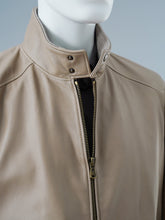 Sandfarbener Lederblouson von Werner Christ – Ansicht 2
