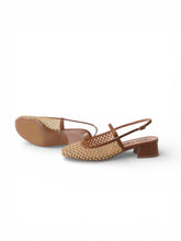 Sand-cognacfarbene Sling-Pumps von Bibi Lou – Ansicht 2