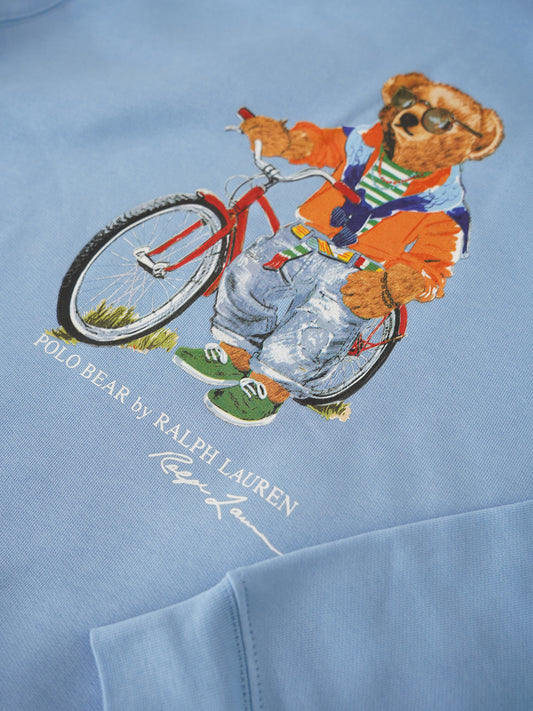 Blauer Hoody „Polo Bear“ von Ralph Lauren – Ansicht 2