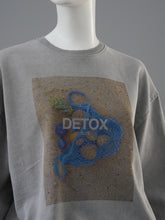 Graues Overdyed-Sweatshirt „Detox“ von Elitè Paris – Ansicht 2
