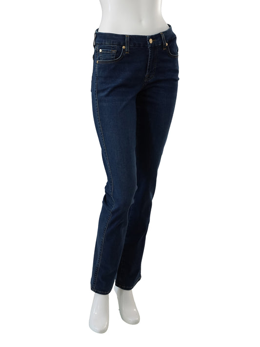 Dunkelblaue Jeans „Kimmie Straight“ von 7 For All Mankind