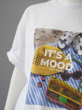 Oversize-T-Shirt „It’s a mood“ von Elitè Paris – Ansicht 2