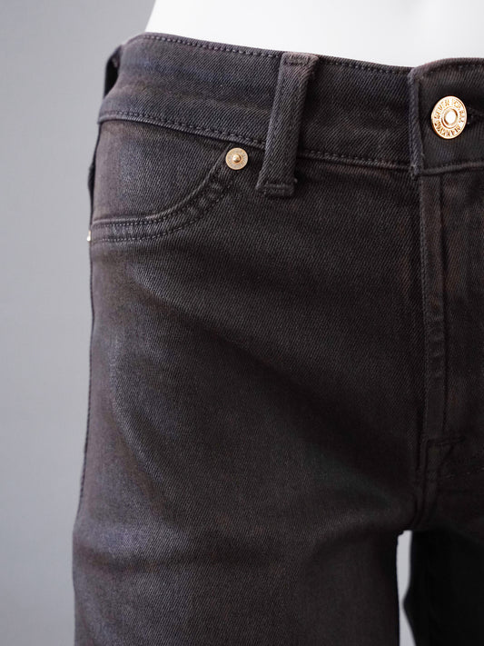 Dunkelbraune Jeans mit dezentem Flare-Bein von 7 For All Mankind – Ansicht 2