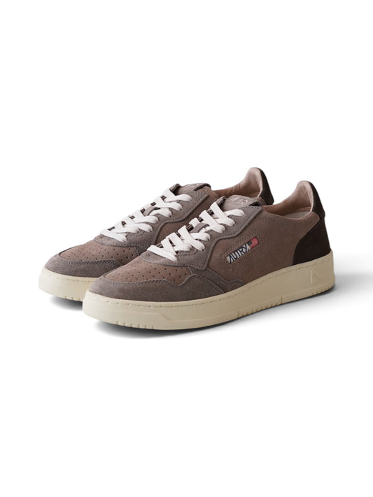 Brauner Velour Autry-Sneaker „Medalist“ von Autry