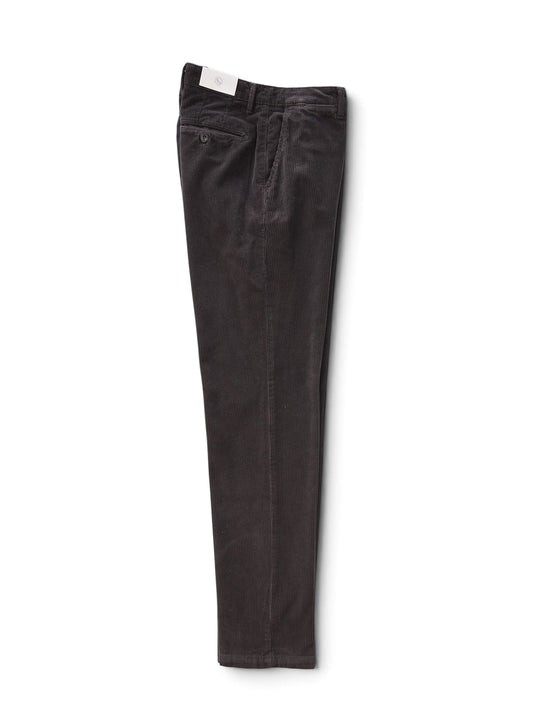 Dunkelbraune Cordhose von Four.ten