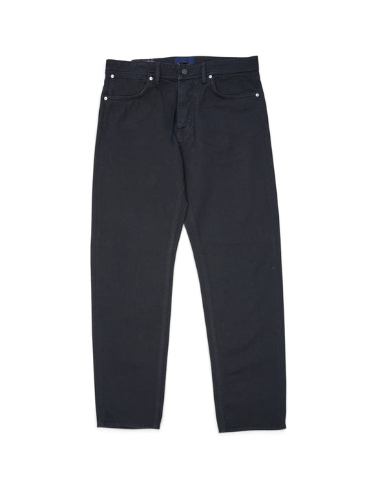 Schwarze Straight-Jeans aus Bull-Denim von Stone Island – Ansicht 4